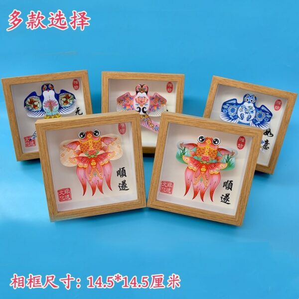 潍坊伝統風箏工芸品ギフトボックス - 海外向け伝統紙鳶ギフト